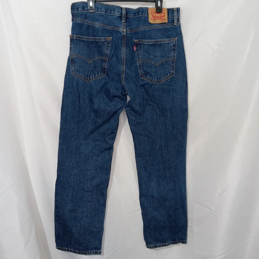Levi’s 550 Relaxed Fit Jeans W36 L32 Medium Wash Classic Denim EUC